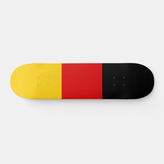 Duitse vlag skateboard (Horizontaal)