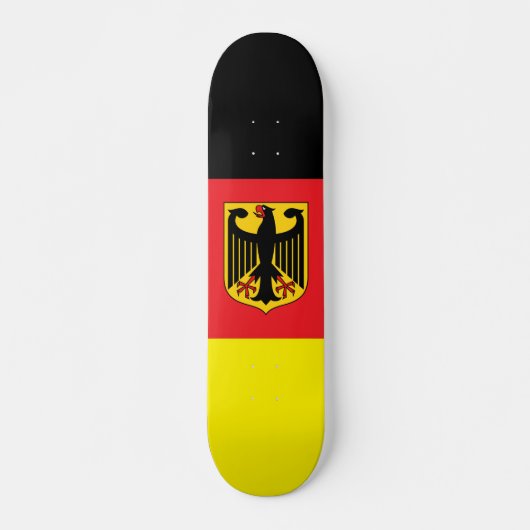 Duitse vlag skateboard (Voorkant)
