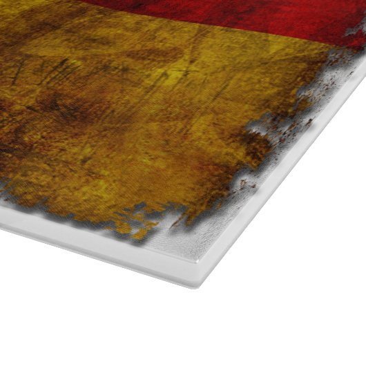 Duitse vlag -  snijplank (Hoek)