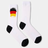 Duitse vlag sokken (Rechts)