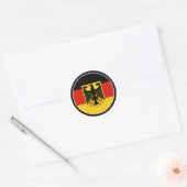 Duitse vlag Stickers door Burton (Envelop)