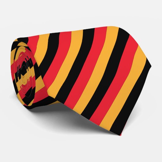 Duitse vlag stropdas (Opgerold)