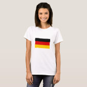 Duitse vlag t-shirt (Voorkant volledig)