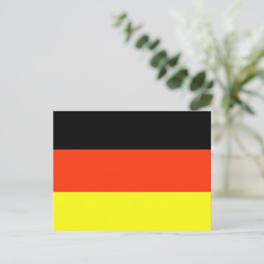 Duitse vlag T-shirts en cadeaus Briefkaart (Staand voorkant)