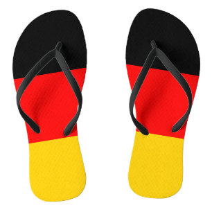 Duitse vlag teenslippers