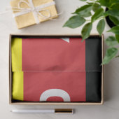 Duitse vlag tissuepapier (Geschenk)