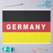 Duitse vlag tissuepapier (Craft)