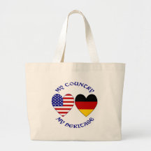 Duitse Vlag USA Hart Land Erfgoed