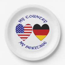 Duitse Vlag USA Hart Land Erfgoed