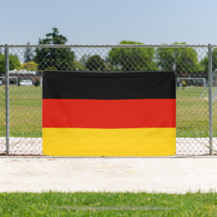 Duitse vlag van Duitsland aangepaste banner bord