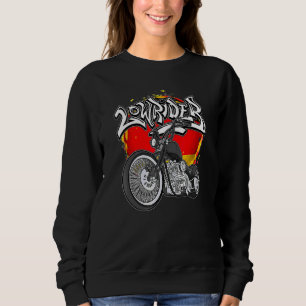 Duitse Vlag Vicla Duitsland Cholo Motorfietsen Low Trui