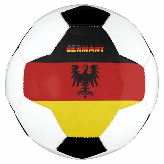 Duitse vlag voetbal (Voorkant)