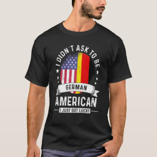 Duitse vlag voor patriotteelt Humor T-shirt