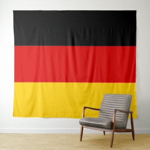 DUITSE VLAG WANDKLEED