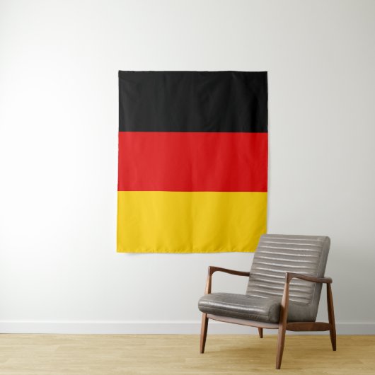 Duitse vlag wandkleed (In situ)