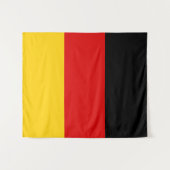 Duitse vlag wandkleed (Voorkant (horizontaal))