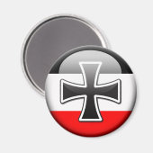 Duitse vlag WWWI Magneet (Voorkant / Achterkant)