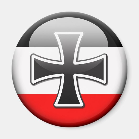 Duitse vlag WWWI Magneet (Voorkant)