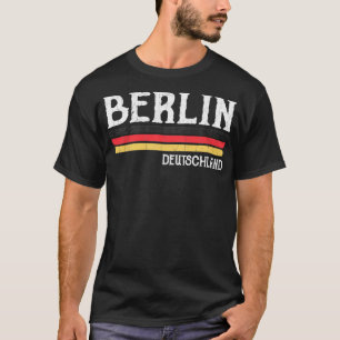  Duitse vlaggekleurde Duitse vlag Duitsland T-shirt