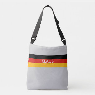 DUITSE VLAGKLEUREN + uw ideeën Crossbody Tas