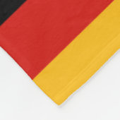 DUITSE VLAGKLEUREN + uw ideeën Fleece Deken (Hoek)