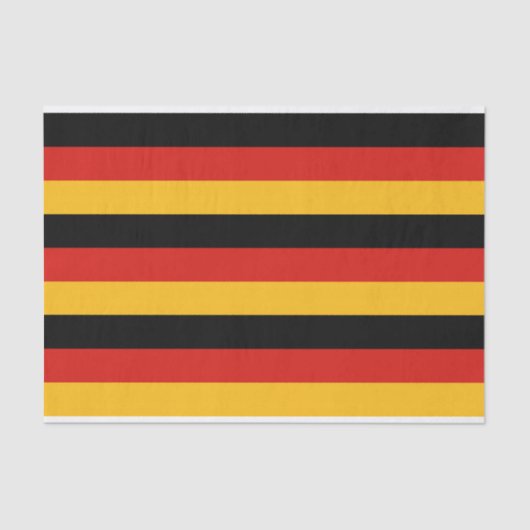 DUITSE VLAGKLEUREN + uw ideeën Tissuepapier (Voorkant)