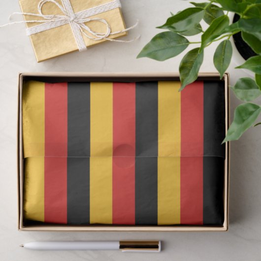 DUITSE VLAGKLEUREN + uw ideeën Tissuepapier (Geschenk)