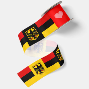 Duitse Vlaglint, Adelaar, Hart, Duitsland Lint