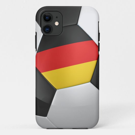 Duitse Voetbal Case-Mate iPhone Case (Achterkant)