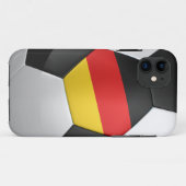 Duitse Voetbal Case-Mate iPhone Case (Achterkant (horizontaal))