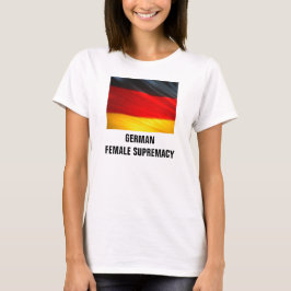 DUITSE VROUW SUPREMACY T-SHIRT