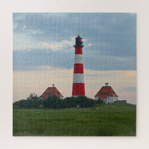 Duitse vuurtorenpuzzel legpuzzel