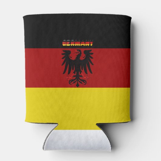 Duitse wapenschild blikjeskoeler (Achterkant)