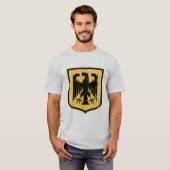 Duitse wapenschild Eagle - Deutschland T-shirt (Voorkant volledig)
