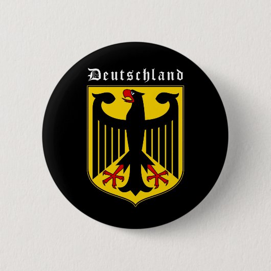 Duitse wapenstilstand ronde button 5,7 cm (Voorkant)