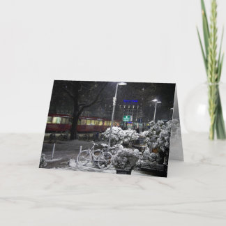 Duitse Winter Feestdagen Kaart