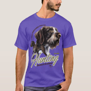 Duitse Wirehaire Pointer Hunting Dog GWP T-shirt