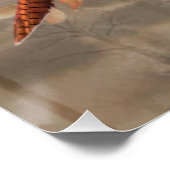 Duitse Wirehaire Pointer met fazant Perfect Poster (Hoek)