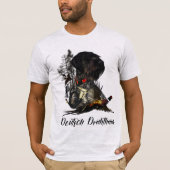 Duitse Wirehaire Pointer T-Shirt (Voorkant)