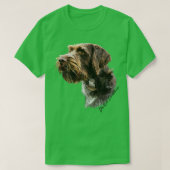 Duitse Wirehaired Pointer 31 T-shirt (Design voorkant)