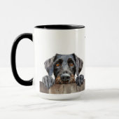 Duitse Wirehaired Pointer Dog Mok (Links)