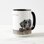 Duitse Wirehaired Pointer Dog Mok (Voorkant rechts)