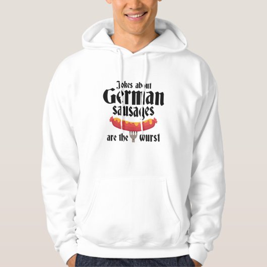 Duitse worst hoodie (Voorkant)