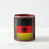 Duitse zwarte arend, Duitsland 11oz Mok (Midden)