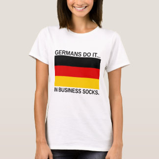 Duitsers Doen Het... In Zakensokken T-shirt
