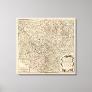 Duitsland 10 canvas afdruk