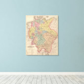 Duitsland 15 canvas afdruk (Insitu (Houten vloer))