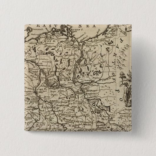 Duitsland 25 vierkante button 5,1 cm (Voorkant)