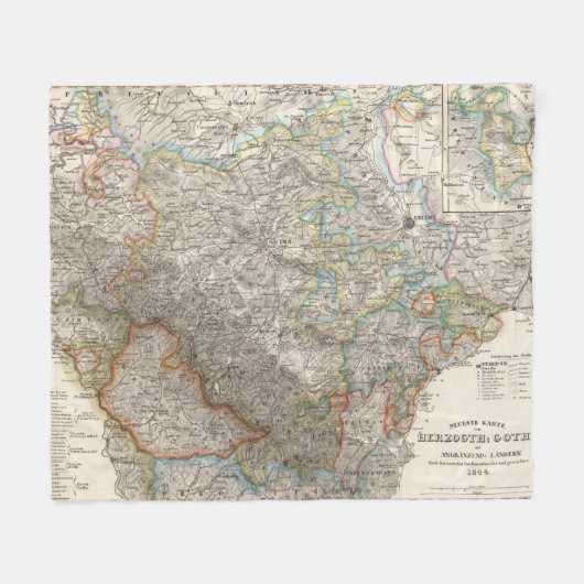 Duitsland 27 fleece deken (Voorkant (Horizontaal))