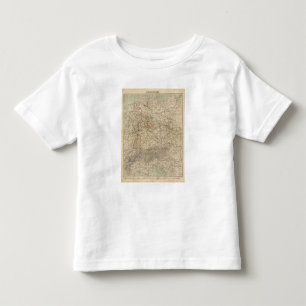 Duitsland Atlas Map Kinder Shirts